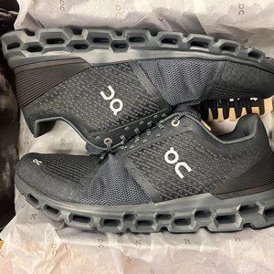 On Running - Cloudstratus - Black/Shadow - Men's 9